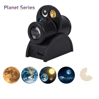 Moon and Planet Projector Lamp - Bring the Universe into Your Room