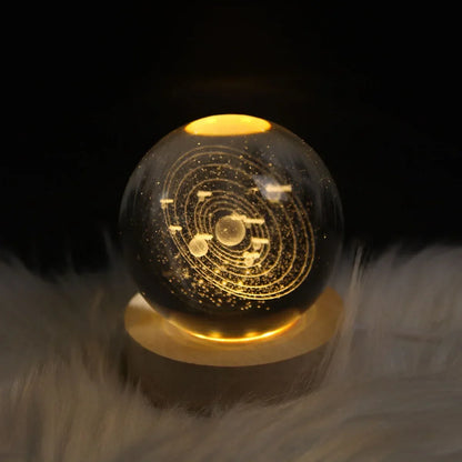 3D Atmospheric Lamp - Cosmic Light Explosion 