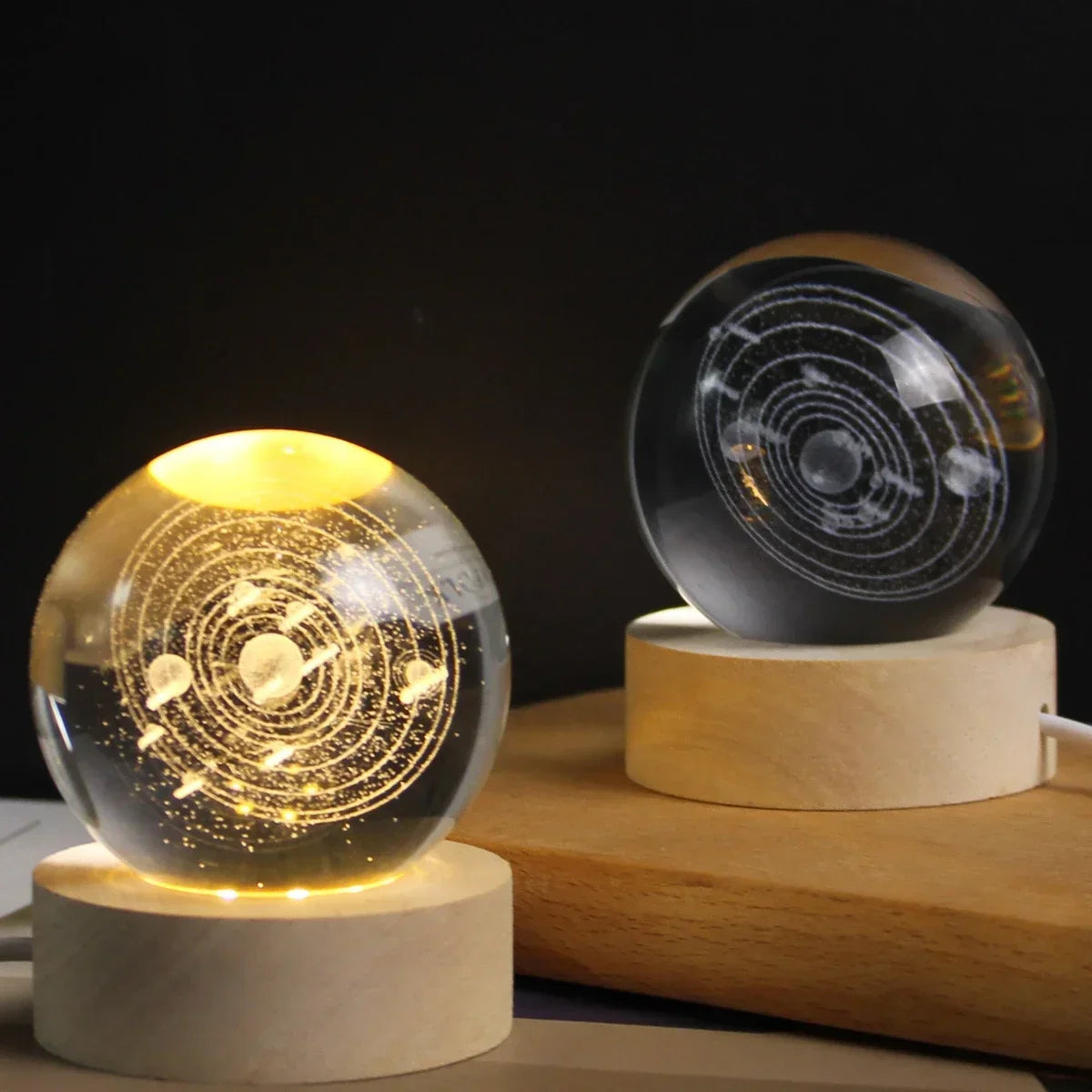 3D Atmospheric Lamp - Cosmic Light Explosion 