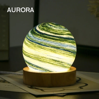 Lampada Sferica 3D - Porta la Magia della Luna nella Tua Stanza 🌌