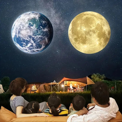 Moon and Planet Projector Lamp - Bring the Universe into Your Room