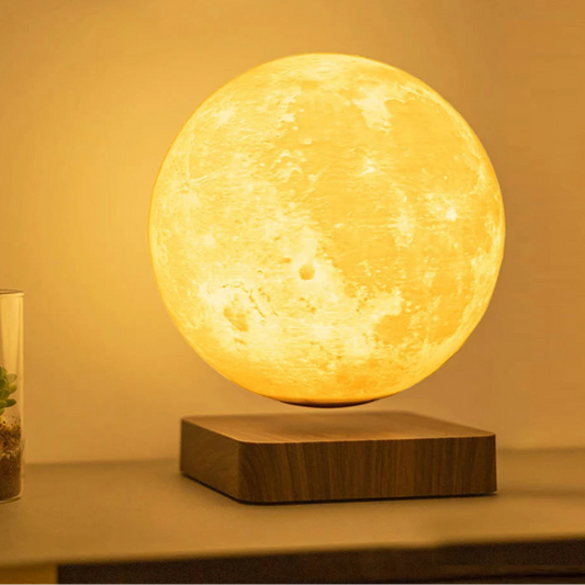 Floating Moon Lamp - The Enchantment of the Moon in an Oasis of Light