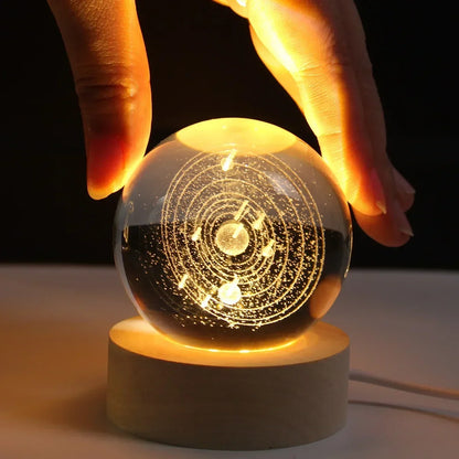 3D Atmospheric Lamp - Cosmic Light Explosion 